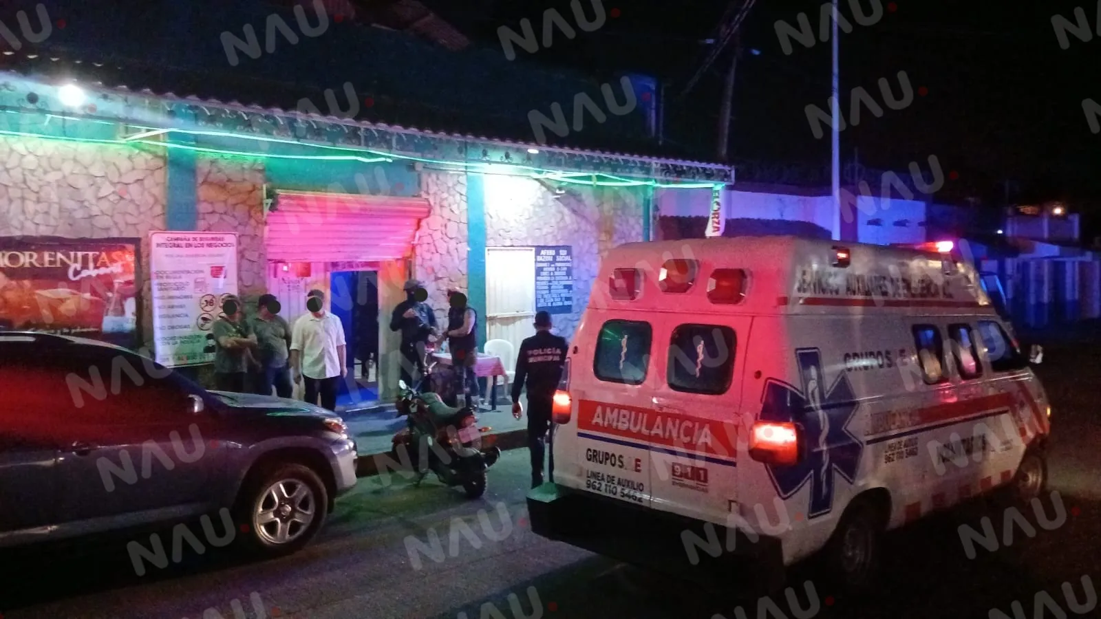 Lesionan a balazos a mesero del bar las Morenitas