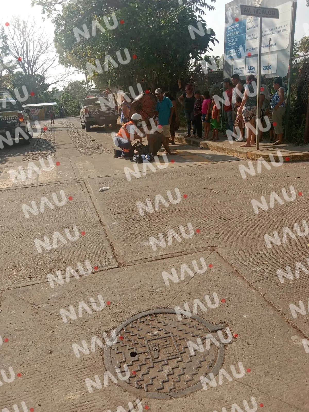 Lo descontaron de un golpe en la cabeza