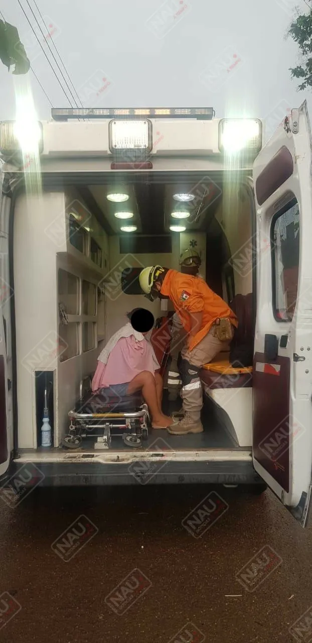 Señora le cayó un rayo cuando se encontraba en el fogón de su casa
