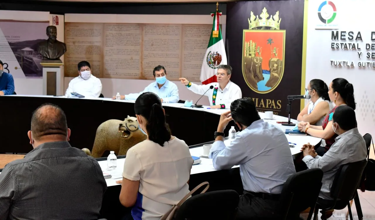 Productiva reunión entre Gobierno de Chiapas y magisterio