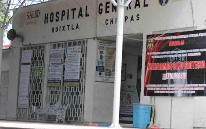 Tras accidente muere en el HG de Huixtla