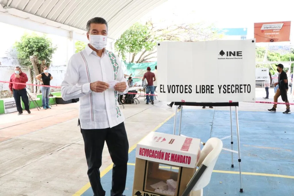 Revocación de Mandato, un acto democrático, histórico y ejemplar: Rutilio Escandón