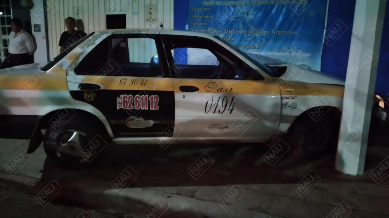 Presunto GN y un civil acusados de robo de un taxi
