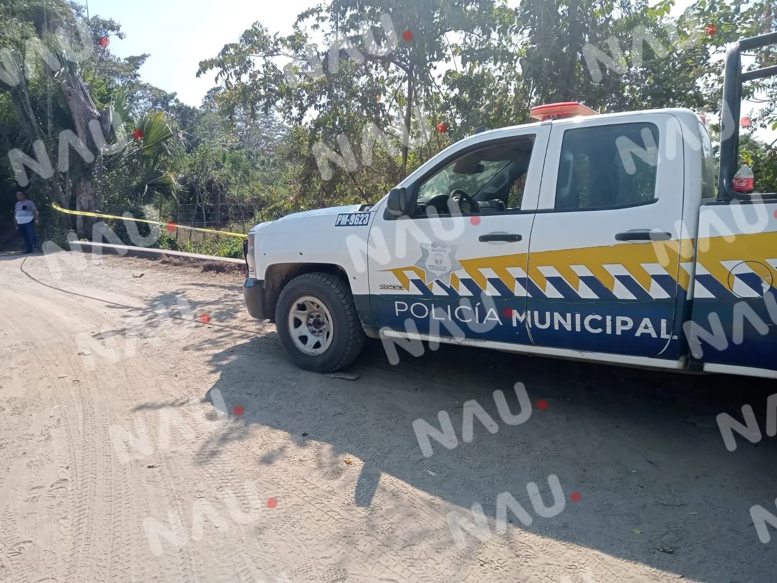 Asesinan de un balazo a una persona en el canal de riego de Suchiate
