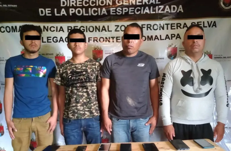 Cumplimenta FGE orden de aprehensión en contra de cuatro implicados en secuestro en Motozintla