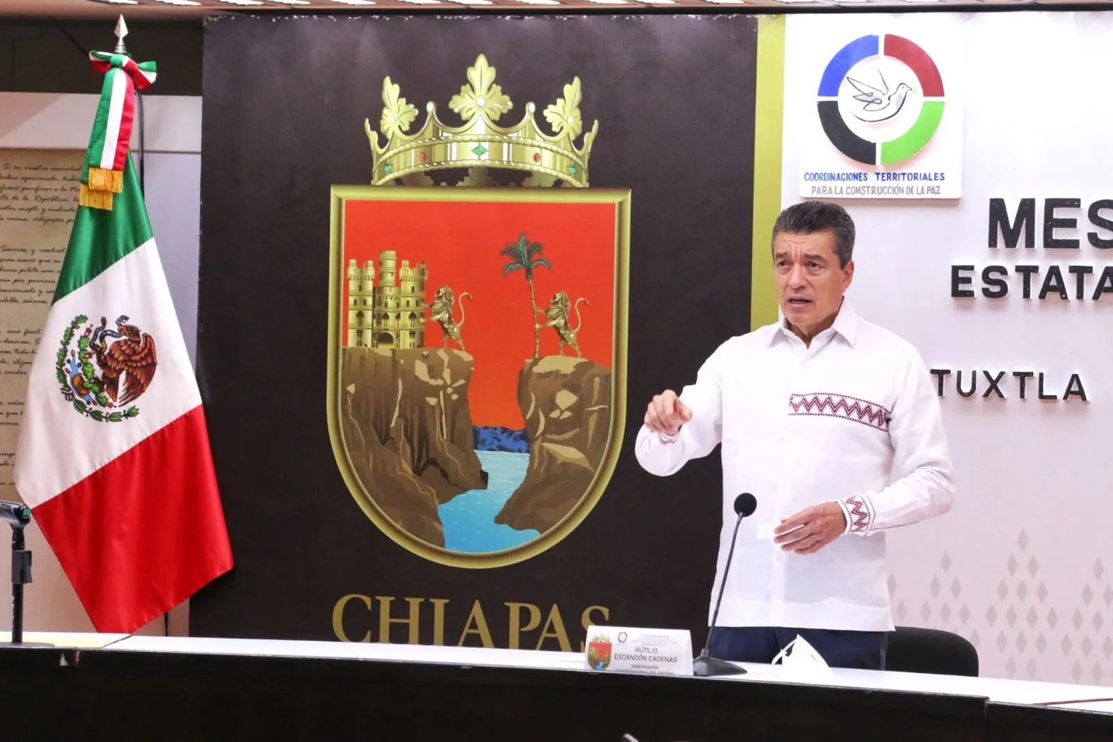Vacúnate contra el COVID-19 y la influenza para proteger la salud y la vida: Rutilio Escandón