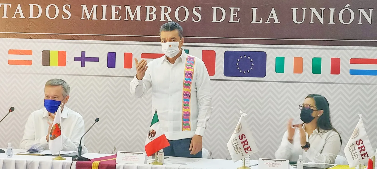 Chiapas y Unión Europea estrechan lazos de cooperación a favor del desarrollo: Rutilio Escandón