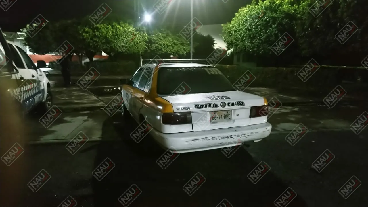 Dos sujetos detenidos por asaltar a taxista