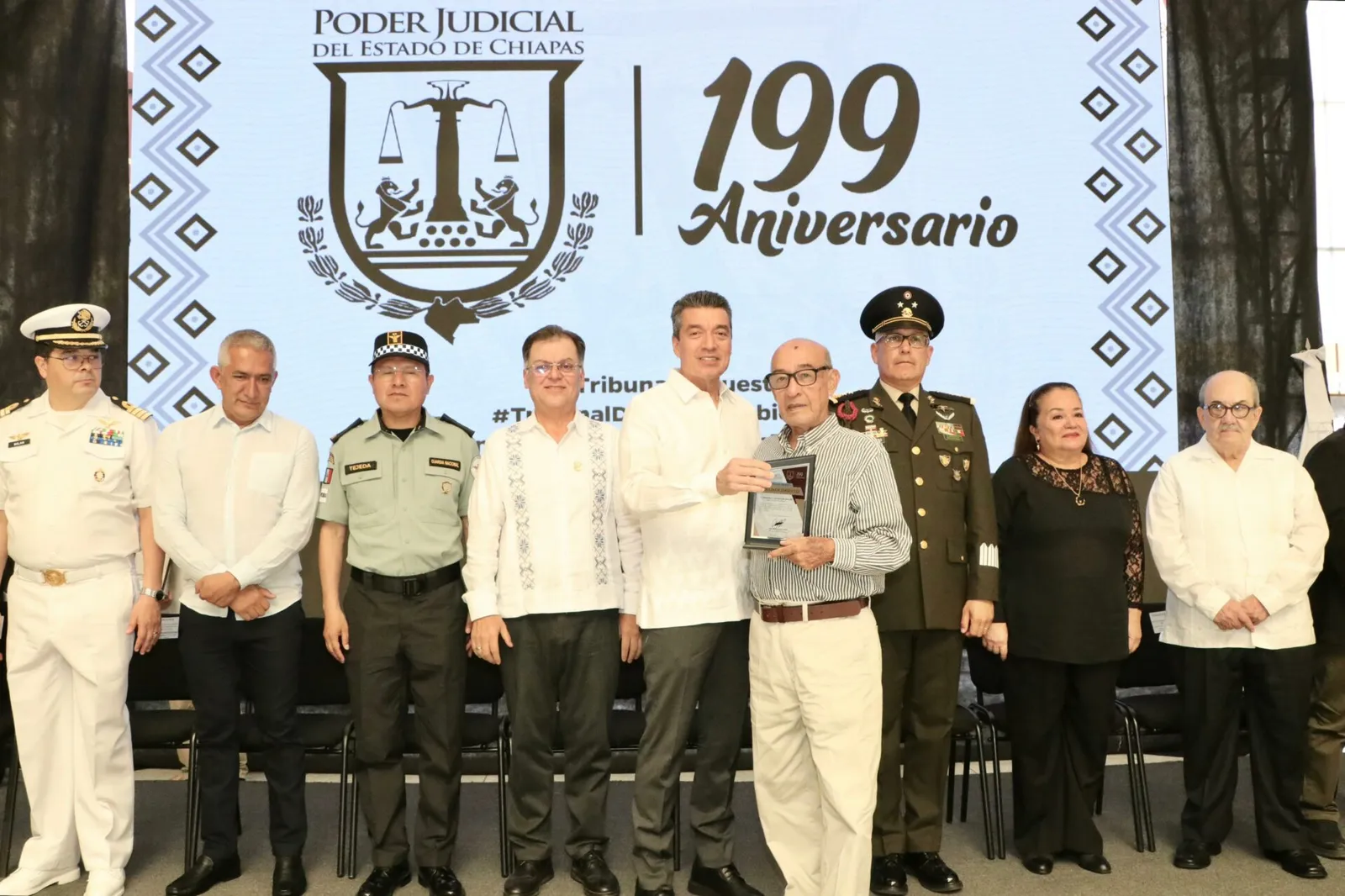 Reconocen labor de quienes son y han sido parte del Poder Judicial del Estado de Chiapas