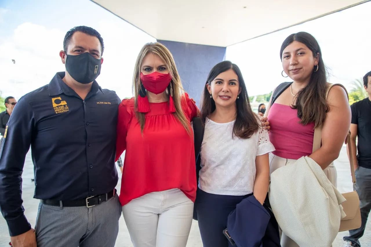 DESTACA ROSY URBINA COMPROMISO DE LOS ARQUITECTOS EN LA TRANSFORMACIÓN DE TAPACHULA