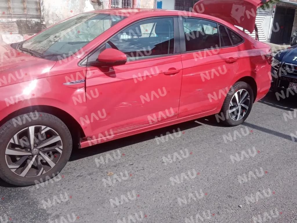 Solo daños en accidente vehicular en la 5a sur