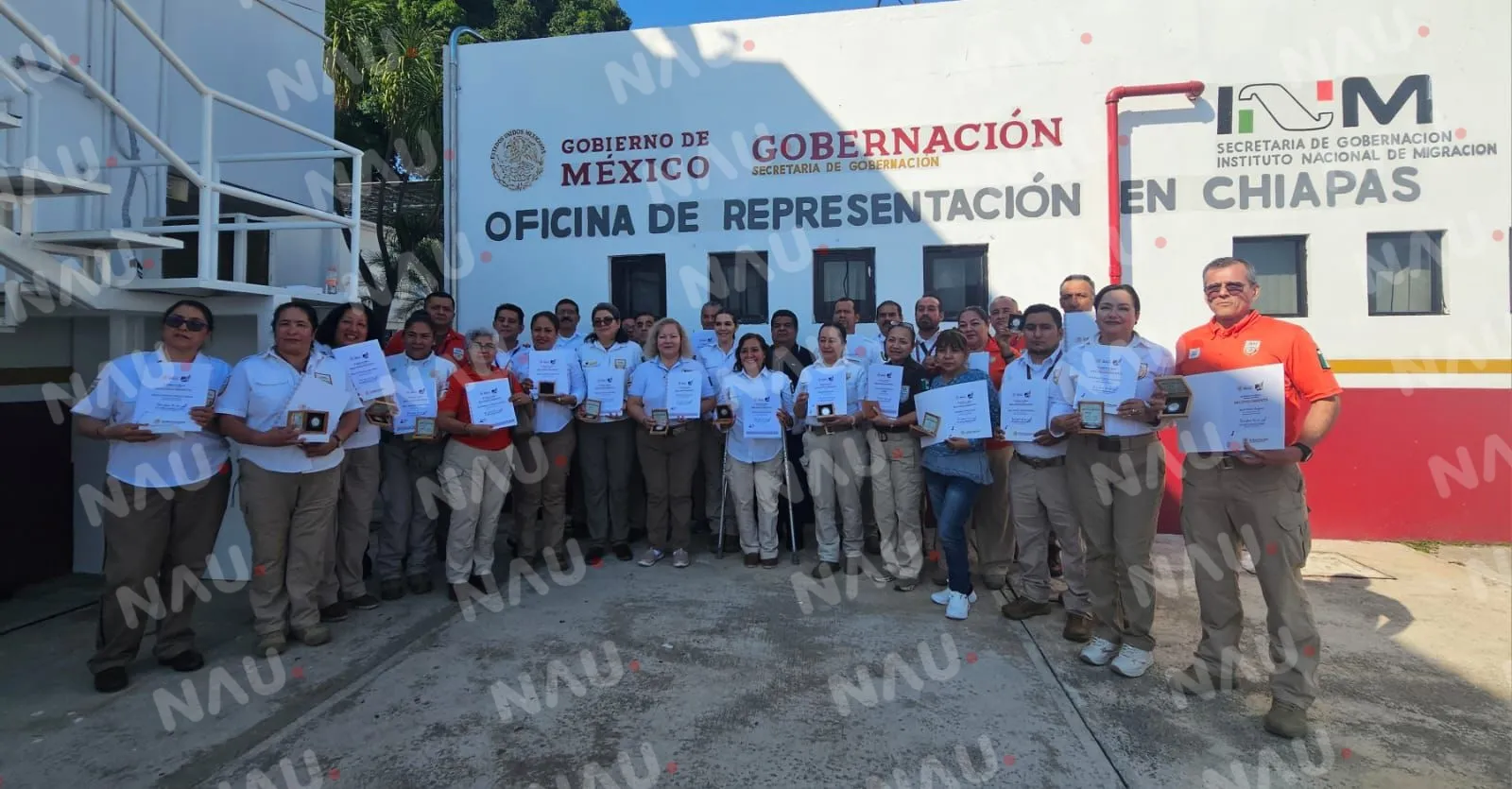 Reconocen la labor de servidores públicos con décadas de trayectoria en Chiapas