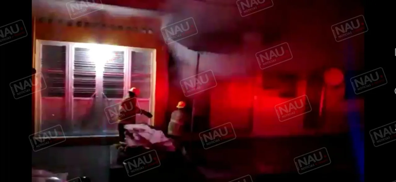 Conato de incendio se registró en un local de comida en Tapachula