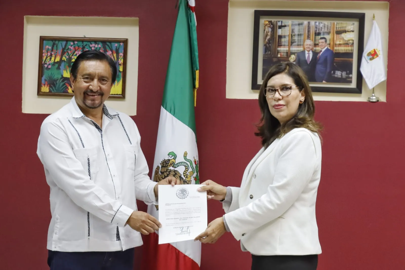 Nombran a Jorge Luis Escandón Hernández como nuevo director general del Cobach