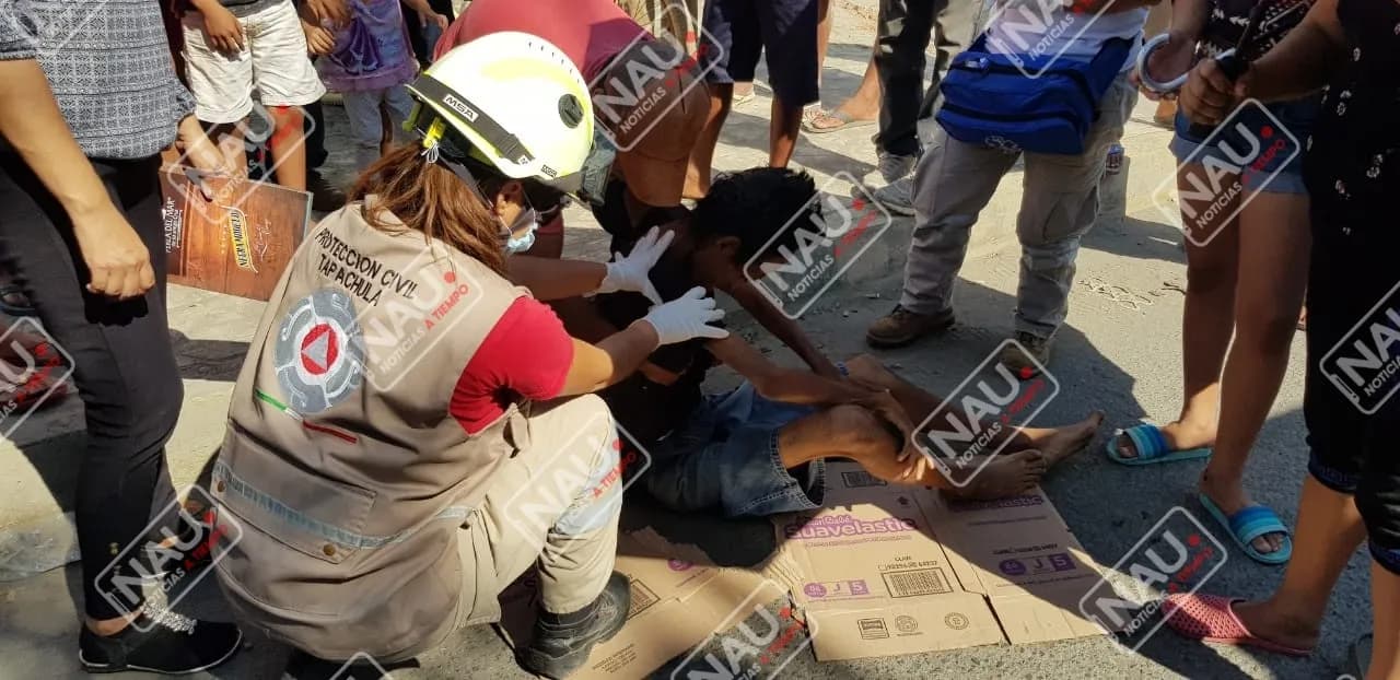 Atiende PC a una persona que fue atropellada en Puerto Madero