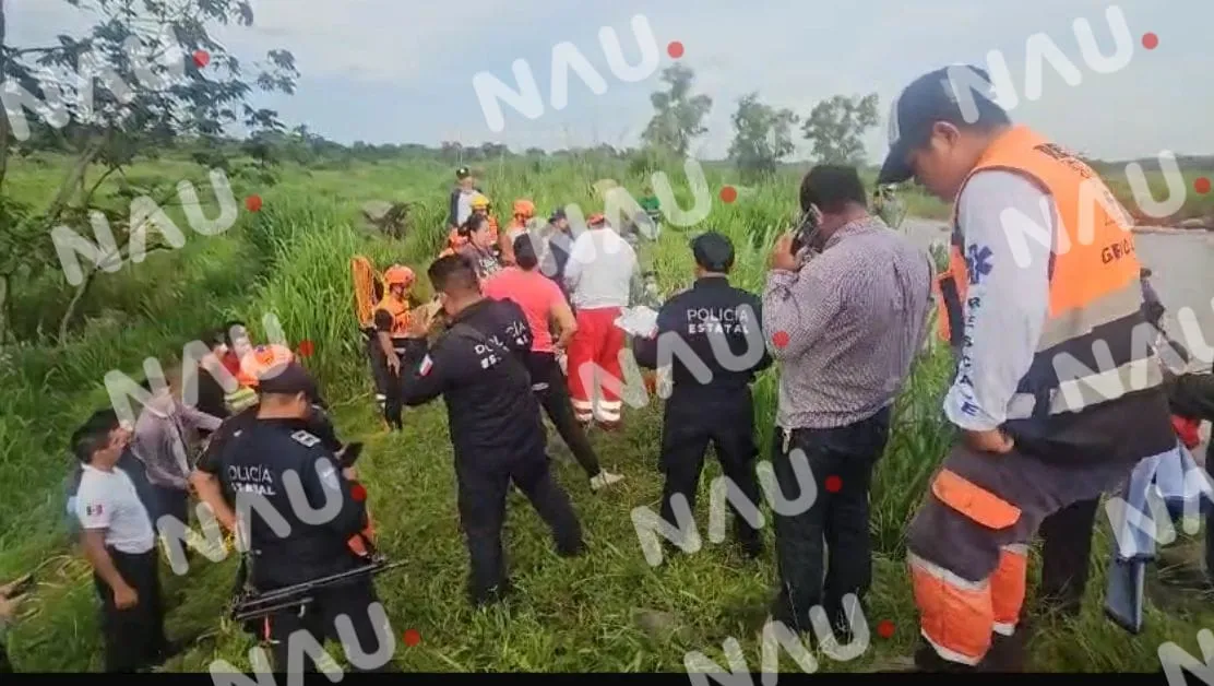 Localizan cuerpo de rescatista arrastrado por corriente del río Coatán en Tapachula