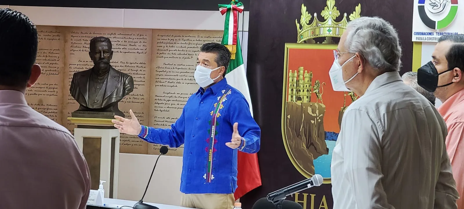 Pide Rutilio Escandón a la población, especialmente a las y los jóvenes, vacunarse contra COVID-19
