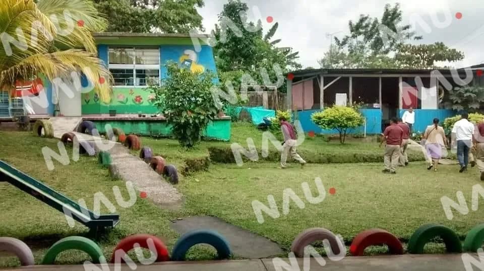 ENTRAN A ROBAR AL JARDIN DE NIÑOS DE SAN JERONIMO, MUNICIOPIO DE UNION JUÁREZ