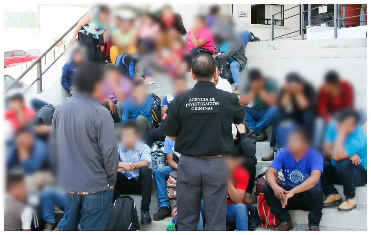 Rescata FGR a 97 migrantes y detiene a cuatro personas