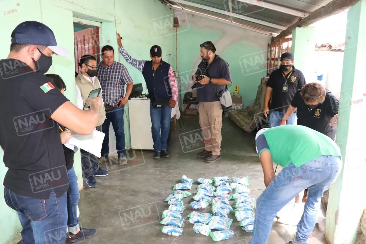 FGE realiza cateo en dos inmuebles del municipio de La Concordia, por presuntos Delitos Electorales