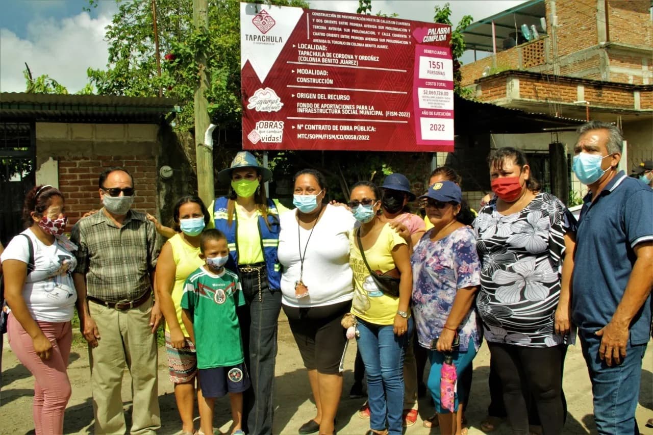 INICIA OBRA DE PAVIMENTACIÓN MIXTA DE CALLES EN LA COLONIA BENITO JUÁREZ