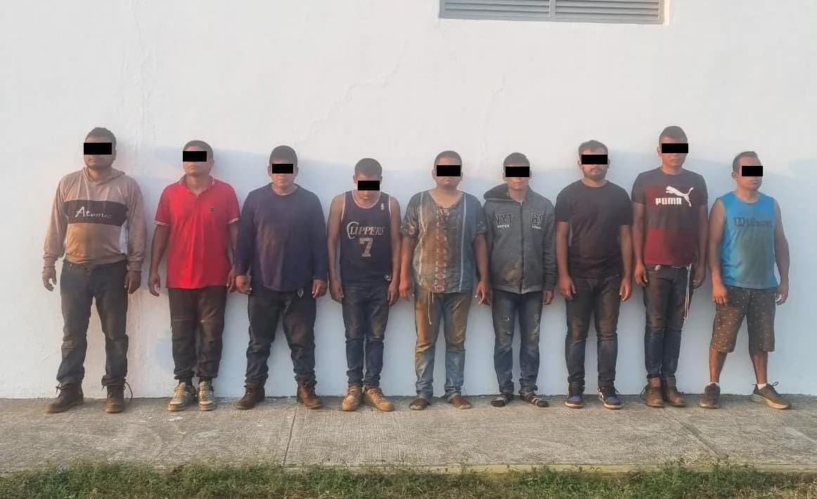 OBTIENE FGR VINCULACIÓN A PROCESO DE NUEVE PERSONAS DETENIDA CON ARMAMENTO EN MAZAPA DE MADERO, CHIAPAS