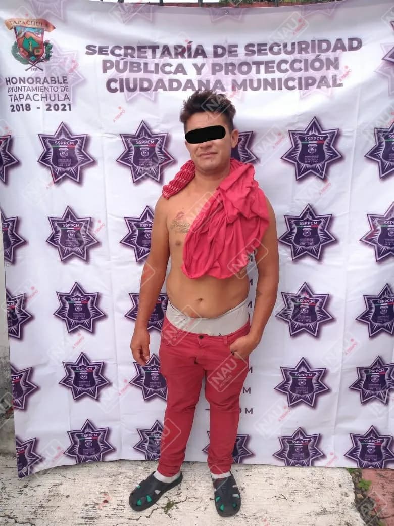 Salvadoreño fue detenido cuando golpeaba a menor en la vía pública