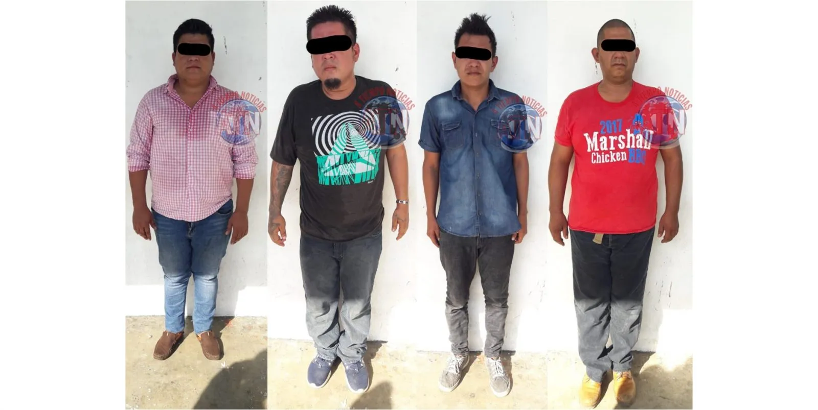 Cae presunta banda de robo de autopartes y de vehículo