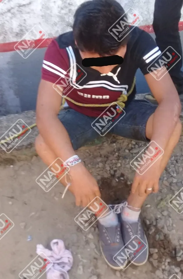 Casi lo linchan por robarse una motocicleta con violencia en el Cantón Santa Elena