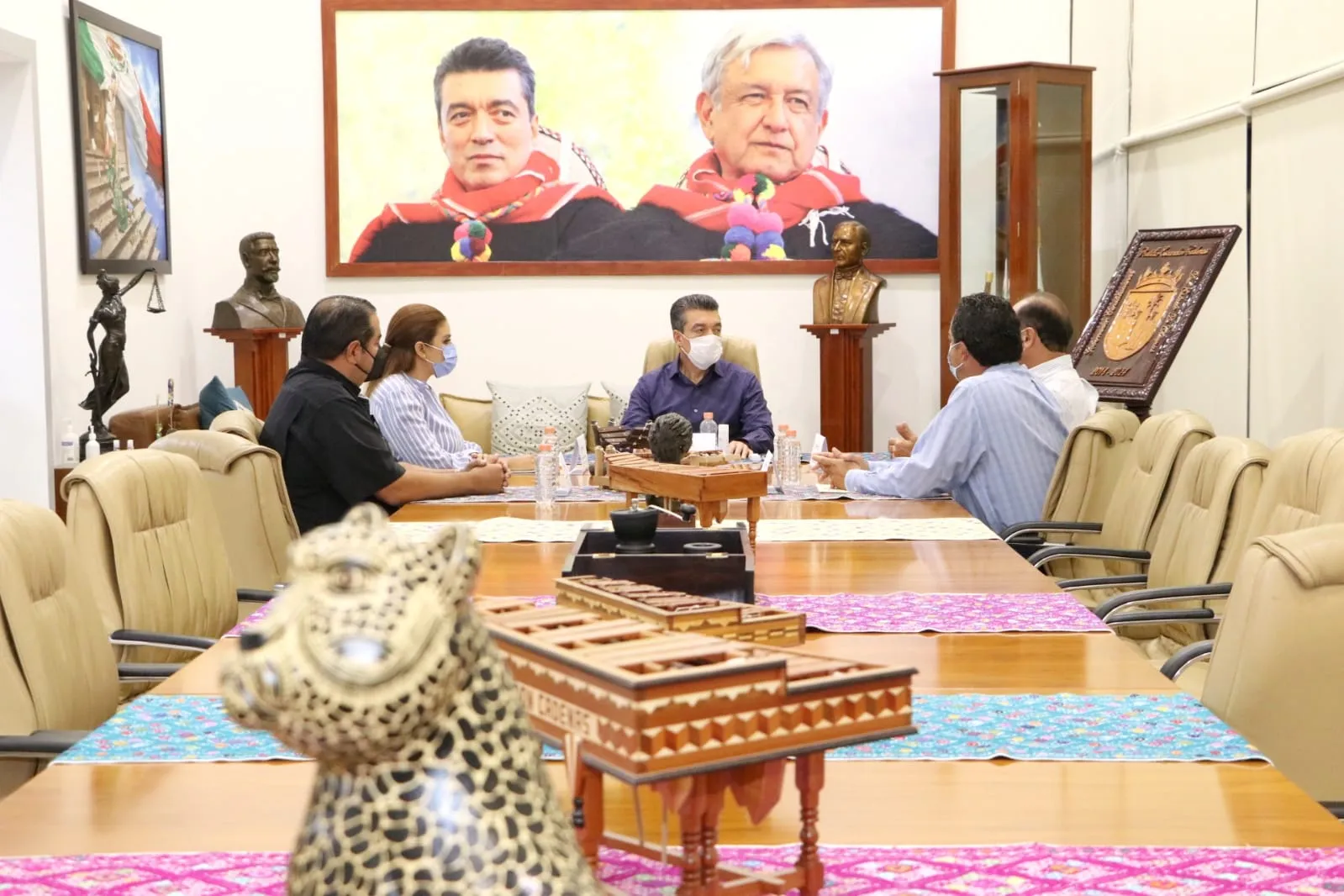 Se reúne Rutilio Escandón con la Asociación de Criadores de Razas Puras del Estado de Chiapas