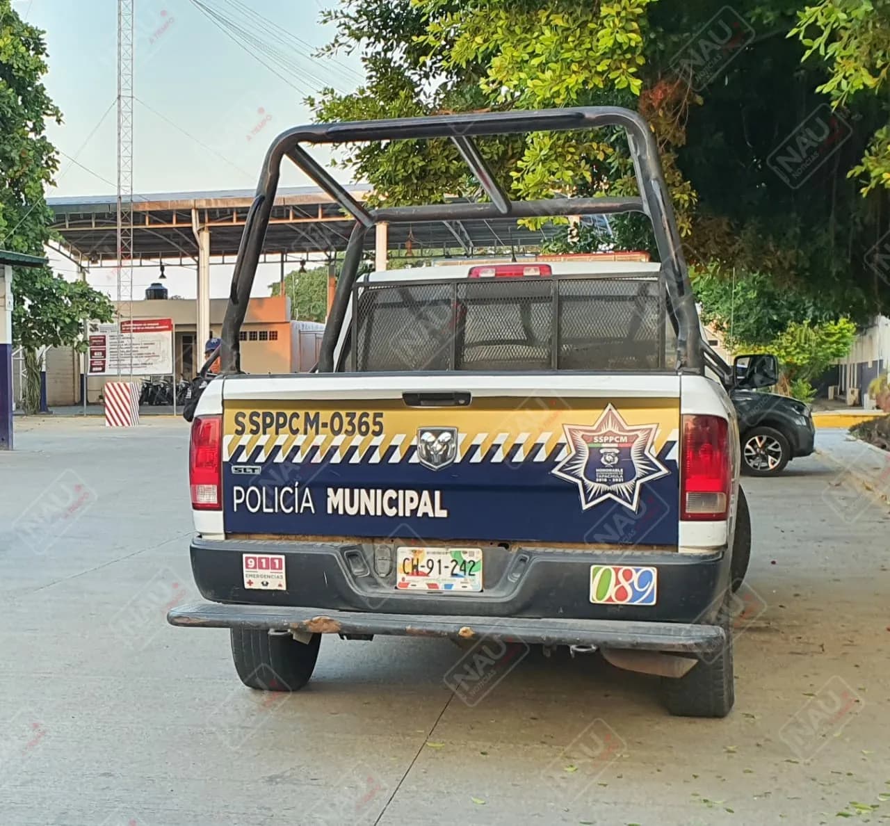 Roban tres vehículos en Tapachula