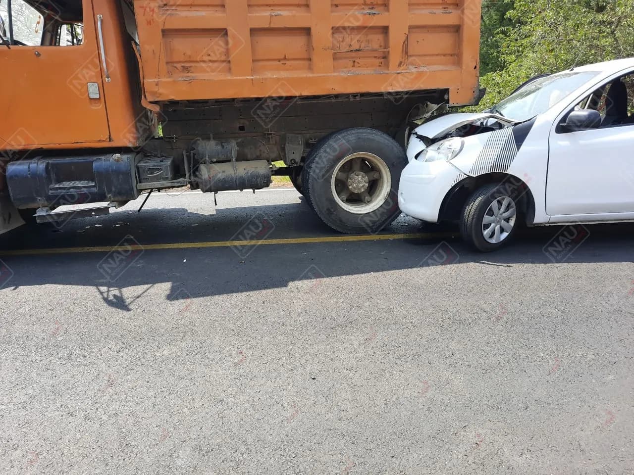 Volteo ocasionó accidente en Mapastepec