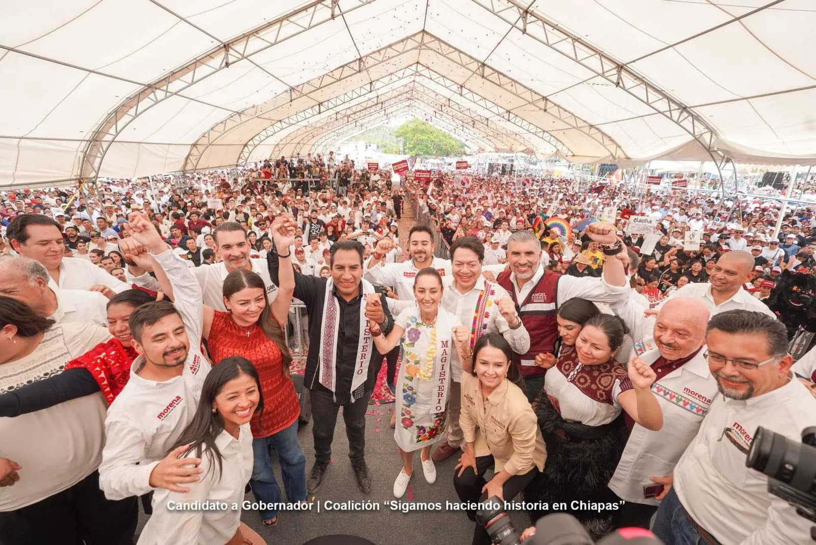 Chiapas, listo para el segundo piso de la 4T con Claudia Sheinbaum y Eduardo Ramírez