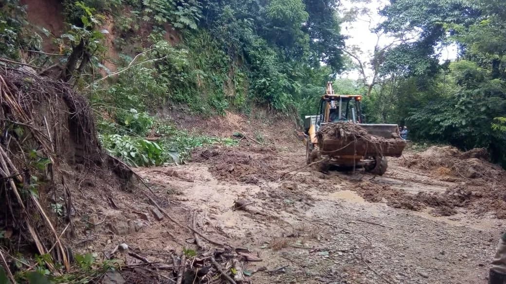 Autoridades de los tres niveles de Gobierno recorren la zona baja de Mapastepec