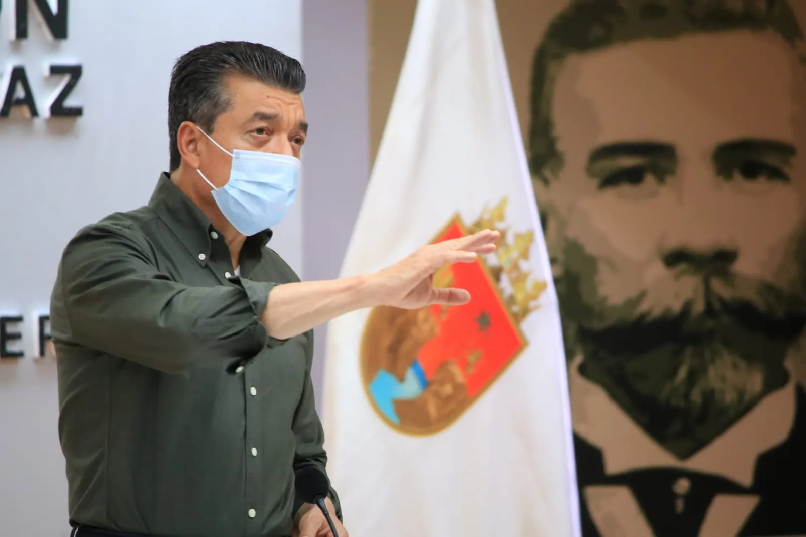 Reitera Rutilio Escandón llamado a prevenir riesgos ante lluvias, fuertes vientos y bajas temperaturas