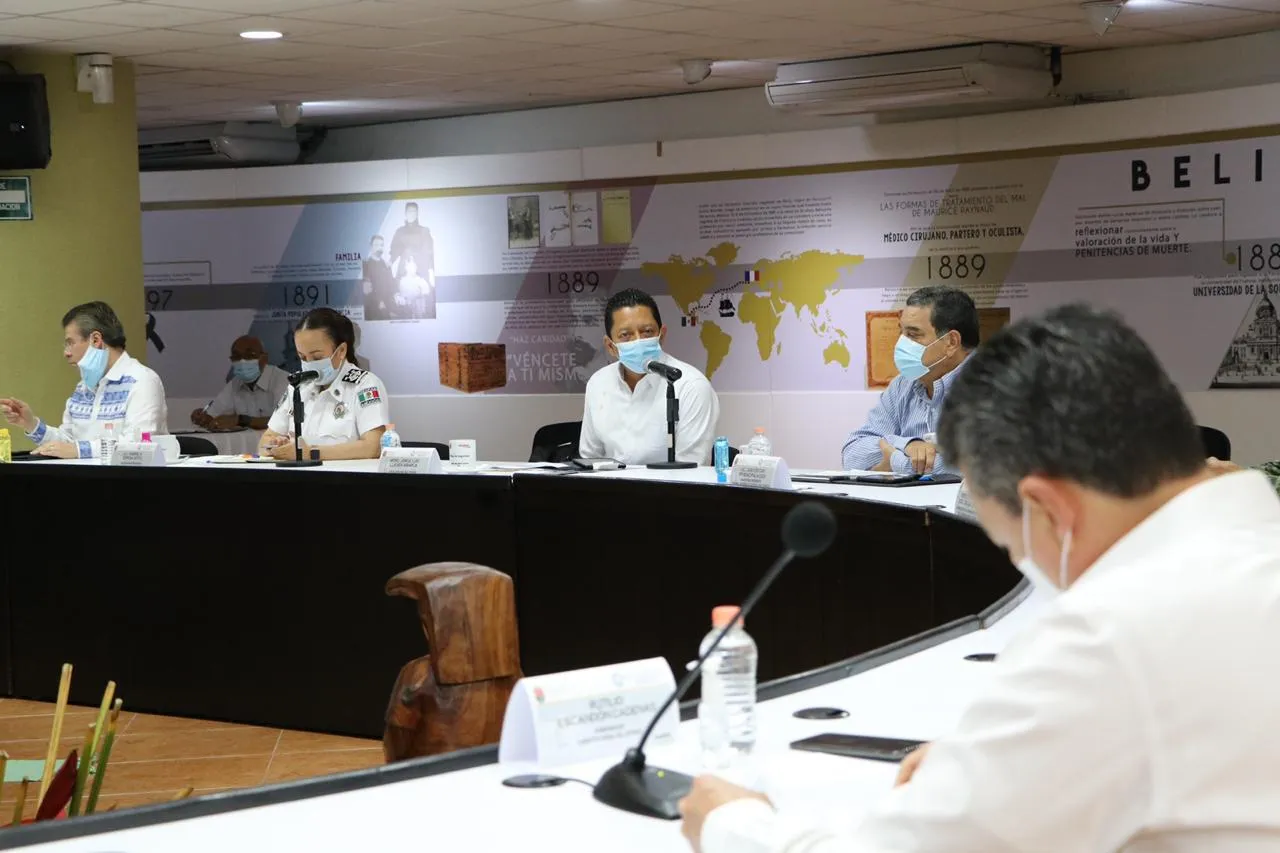 Informa Llaven Abarca ante la Mesa de Seguridad resultados en delitos de alto impacto