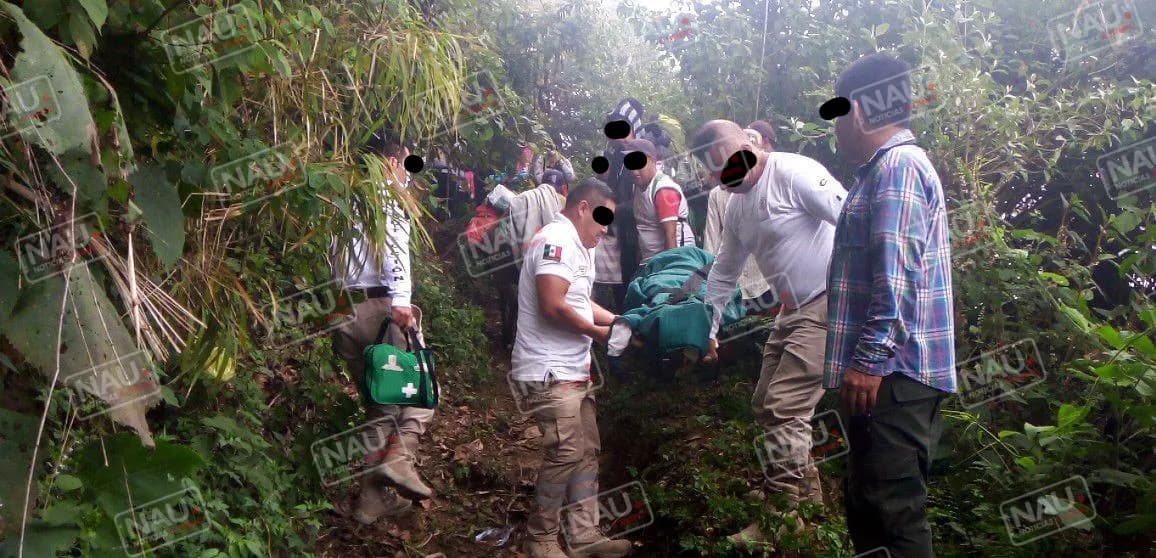 PC Rescate a dos mujeres en el Volcán Tacaná