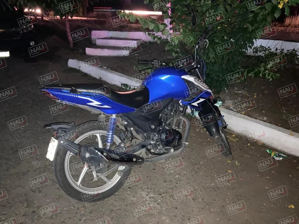 Derraparon en motocicleta sobre el Bulevar Príncipe Akishino