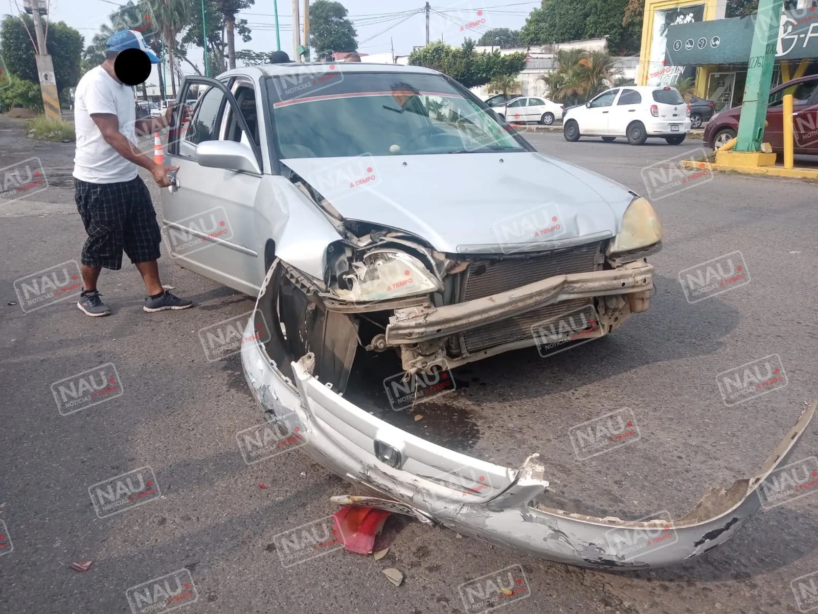 Un niño lesionado deja Accidente