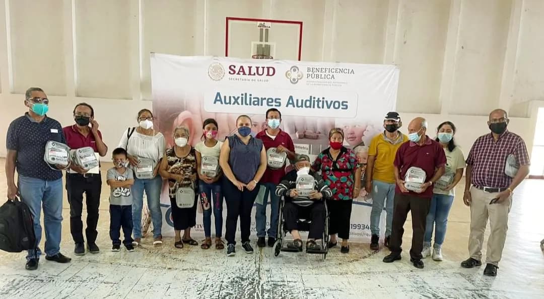 ENTREGA EL INSTITUTO DE BENEFICENCIA PÚBLICA Y SDIF CHIAPAS APARATOS AUDITIVOS