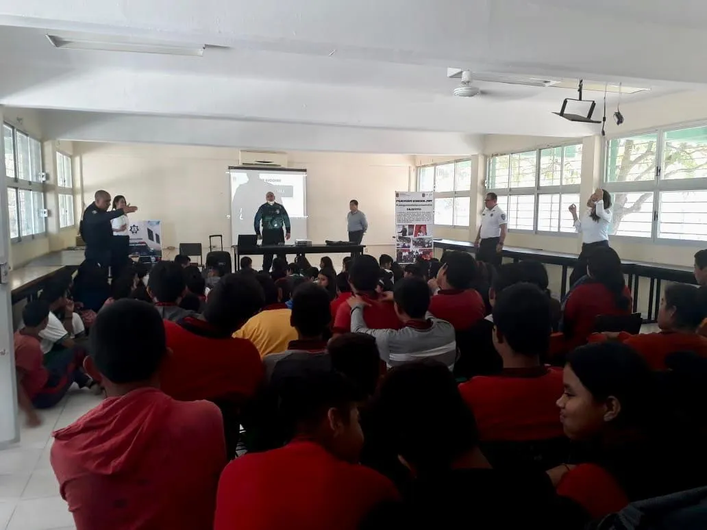 Impulsa Fiscalía prevención del delito en escuelas de Chiapas