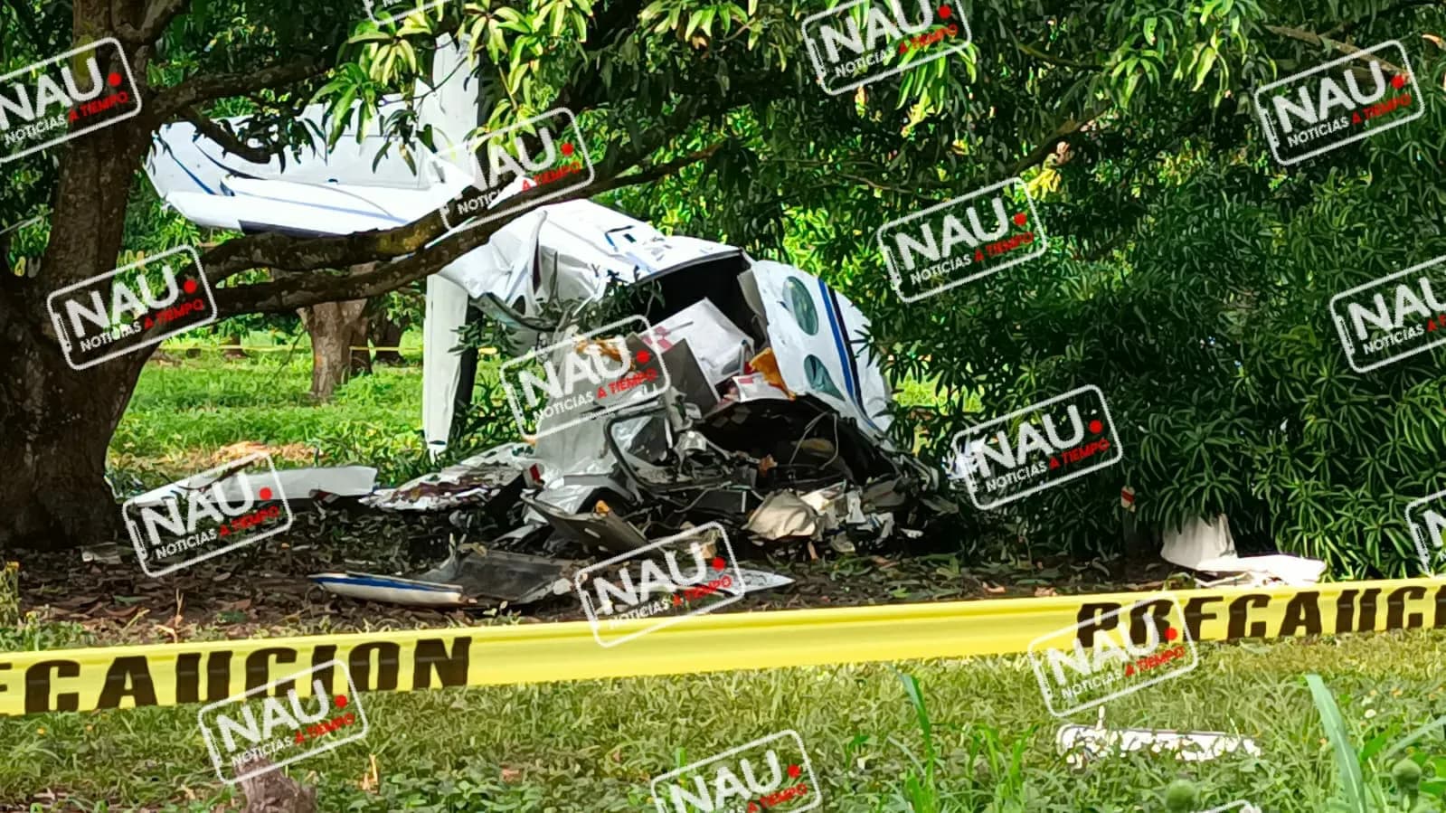 Muere piloto de aeronave CESNA al desplomarse atrás del Hospital Ciudad Salud.