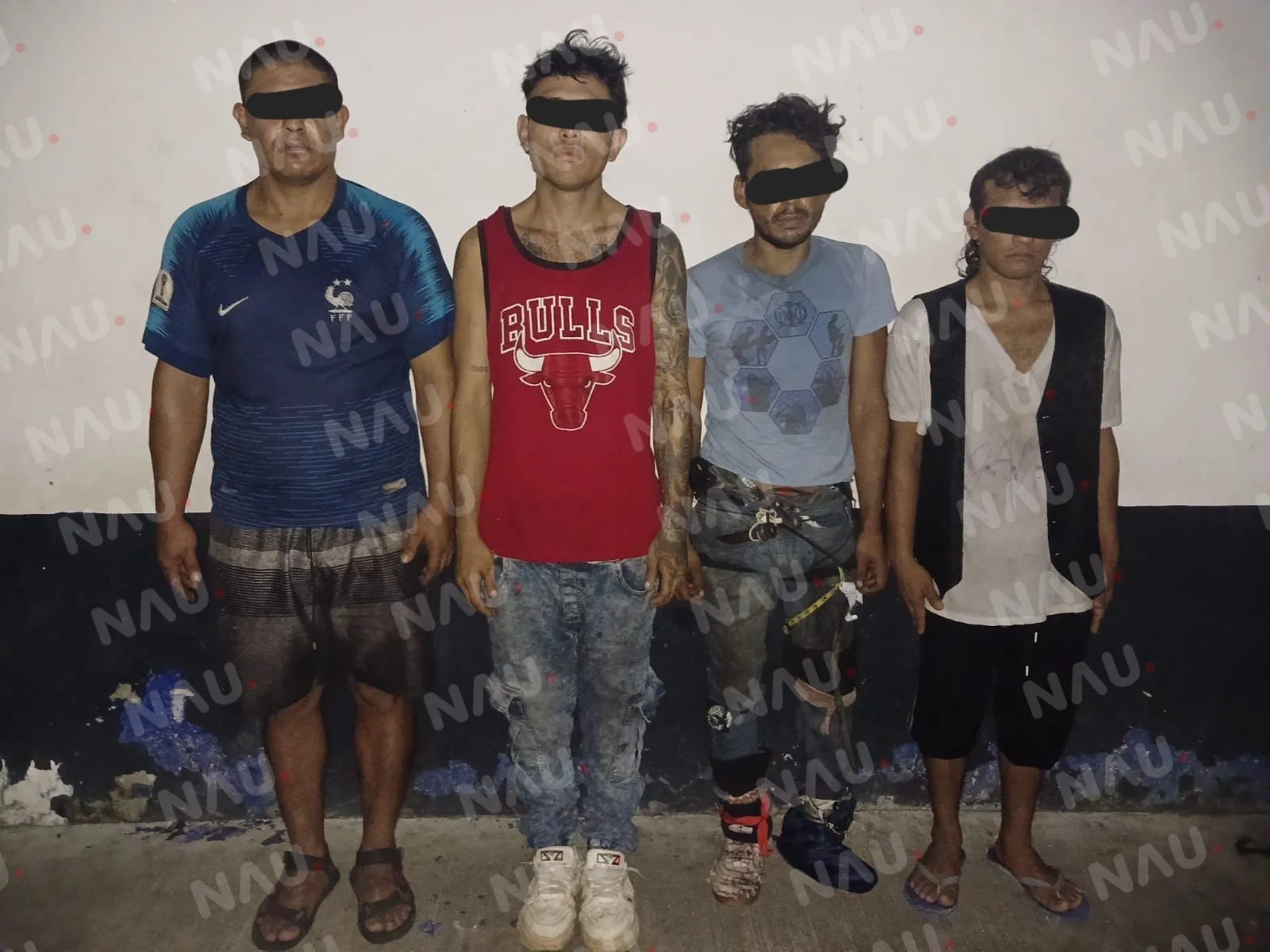 Detienen a Cuatro Personas Acusadas de Robo de Vehículo en Tapachula