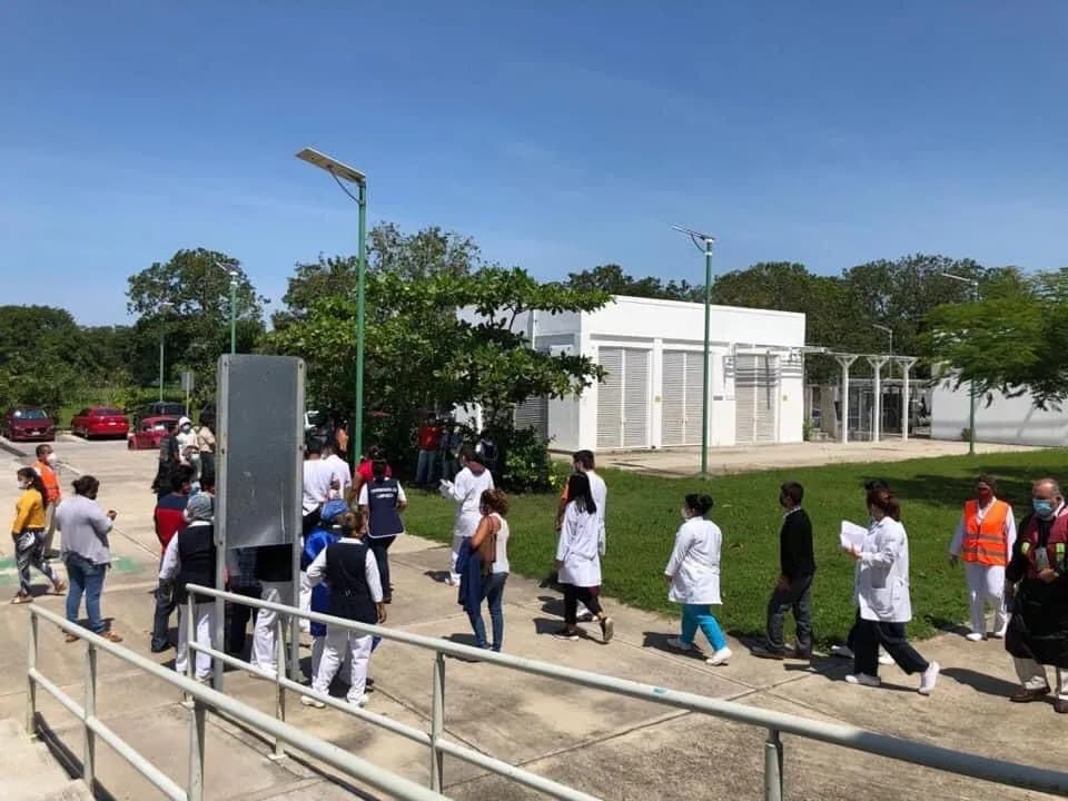 TAPACHULA SE SUMA A SIMULACRO NACIONAL POR CASO DE SISMO