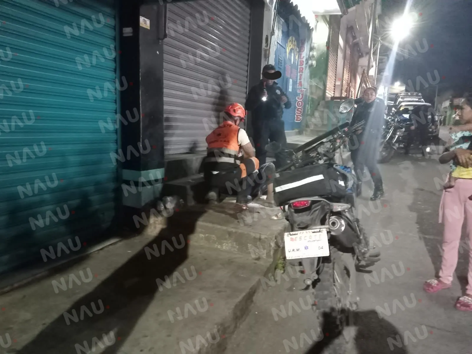 Hombre de 60 años resulta herido en vía pública en Tapachula