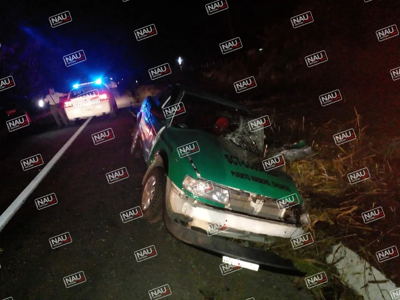 Un muerto deja accidente en la carretera Tapachula – Puerto Madero.