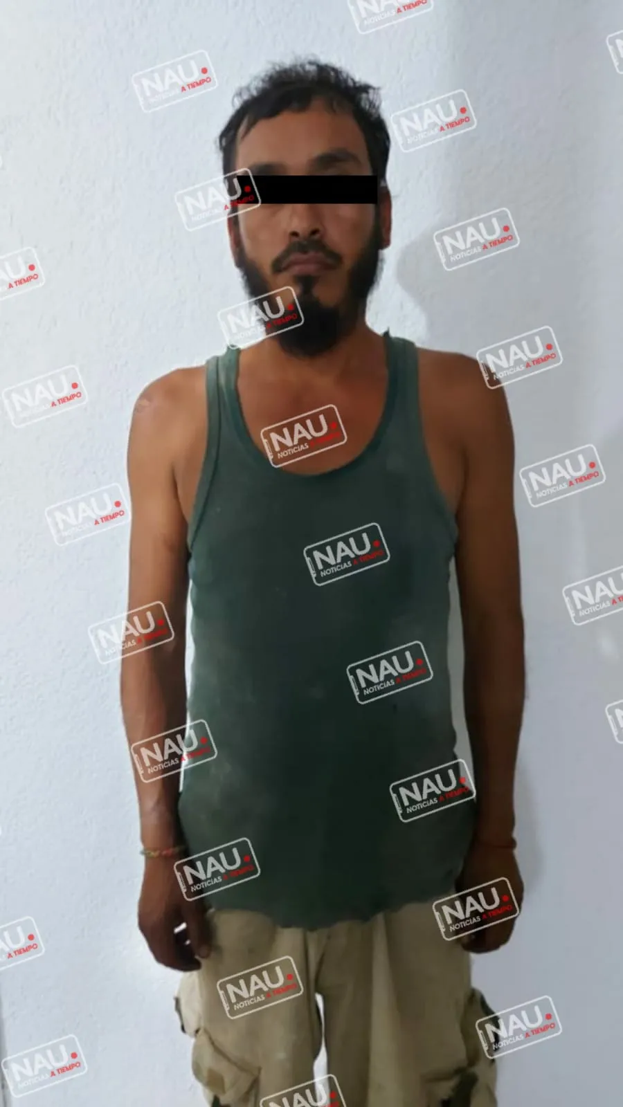 Presunto vendedor de droga fue detenido.