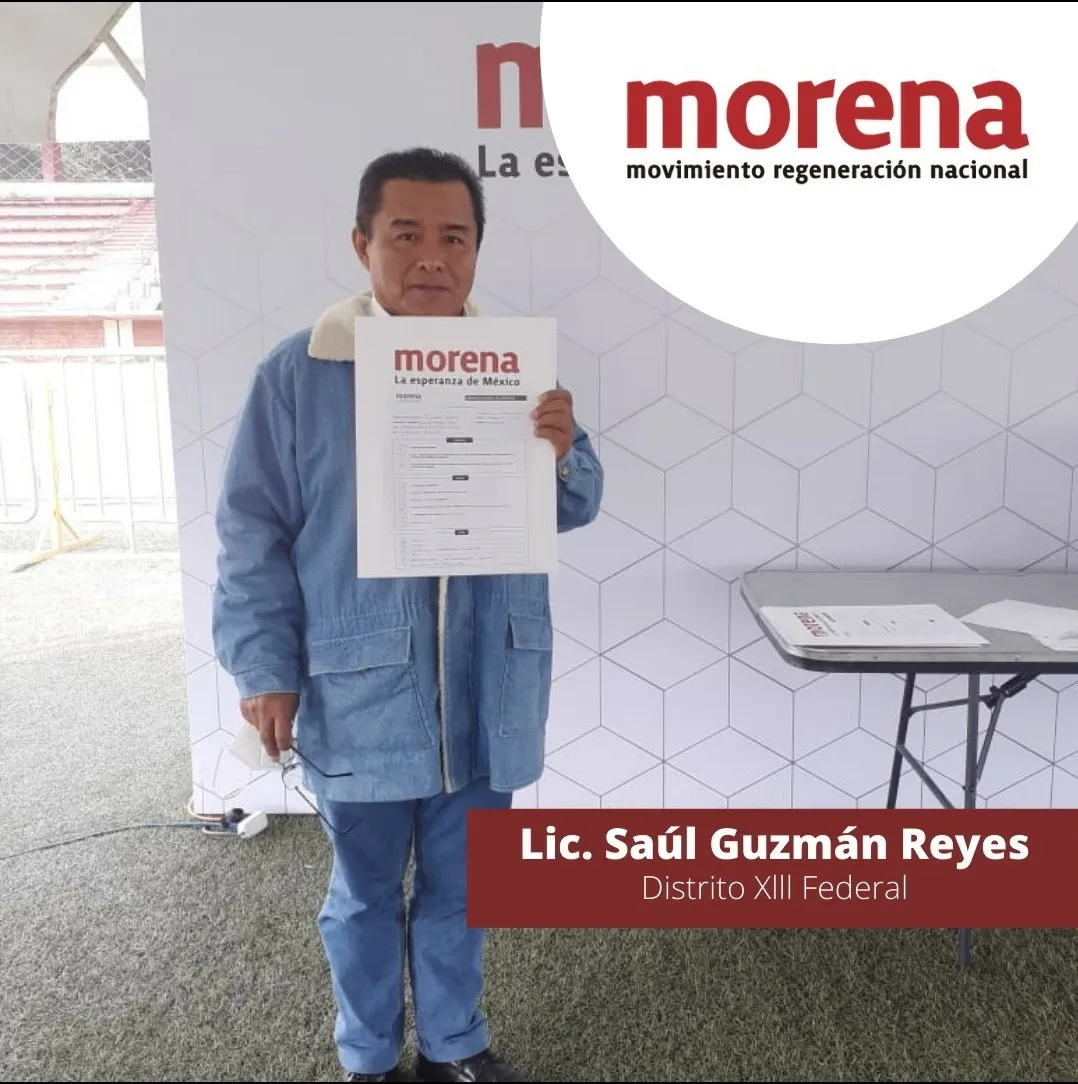 Se registra Lic. Saúl Guzmán Reyes como aspirante a la Candidatura por el Distrito 13 con sede en Huehuetán