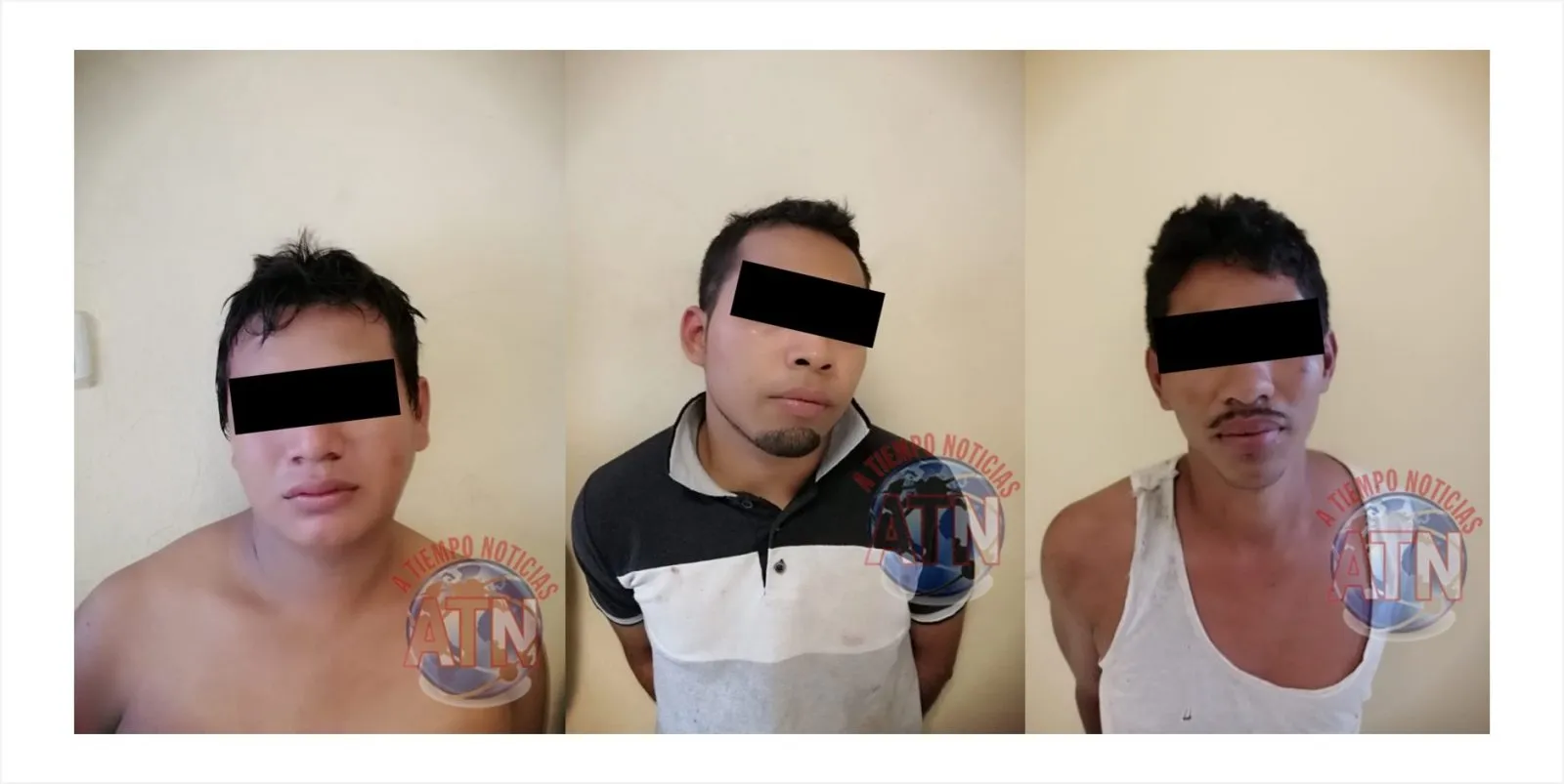 Después de varios asaltos fueron detenidos
