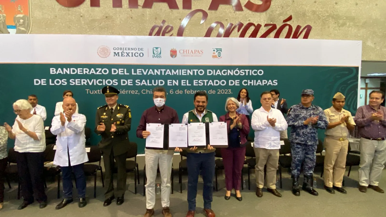 Rutilio Escandón y Zoé Robledo dan inicio a la Estrategia de Federalización hacia el nuevo Sistema de Salud